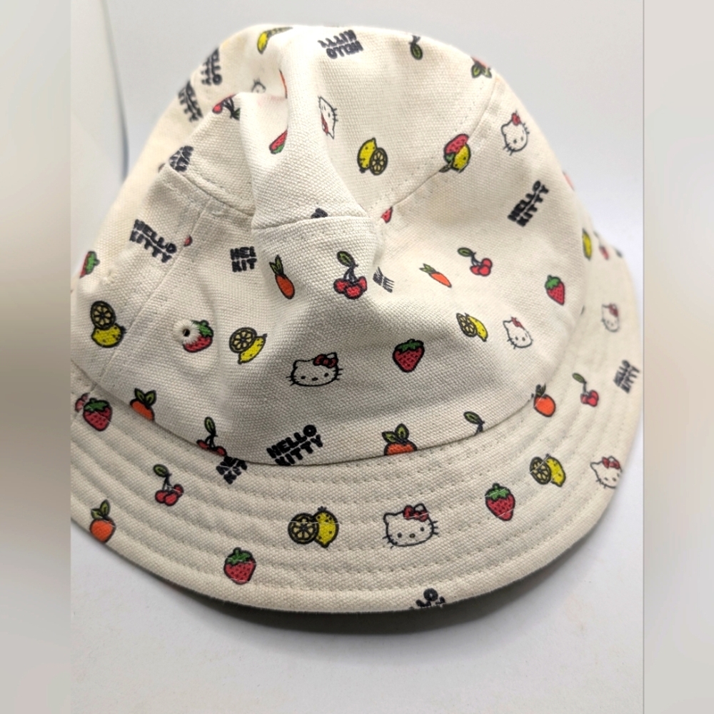 Hello Kitty Kids Cream Bucket Hat‎